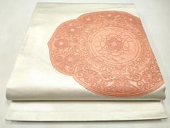 平和屋着物○男性 本場筑前博多織 角帯 吉祥間道 正絹 逸品 CABH4574vp