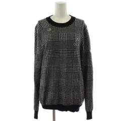 パーリーゲイツ PEARLY GATES 20AW ニット カットソー 5 黒 白 長袖 千鳥格子 053-0270935 /GGのサムネイル