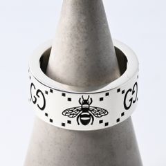 GUCCI リング ビー ハチ シグネチャ GG シルバー 刻印21 - メルカリ