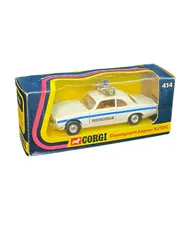 【希少】コーギー 414 ジャガー XJ12C コーストガード 英国製 箱付のサムネイル