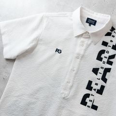 極美品 PEARLY GATES パーリーゲイツ 半袖 ポロシャツ サッカー生地