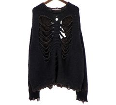 美品】セリーヌ ニット セーター モヘヤ混 エディ期 現行 ダメージ加工