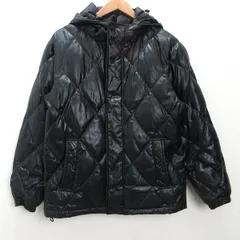 d■ユニクロ/UNIQLOプレミアムダウンジャケット キルティング JKT【M】黒/MENS/91M【中古】のサムネイル