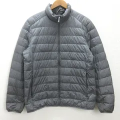 g■ユニクロ/UNIQLO ウルトラライトダウンジャケット【L】灰/men's/H70【中古】■のサムネイル