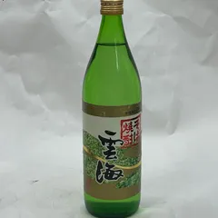【未成年の飲酒は法律で禁じられています】そば雲海25度 瓶900ml※ラベルダメージ訳ありのサムネイル