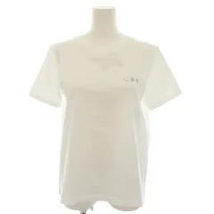 タトラス TATRAS Tシャツ カットソー クルーネック 半袖 クロスロゴプリント 03 白 ホワイト シルバー LTOU24S8632-M /YTのサムネイル