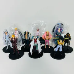 ワンピース DX,DXF フィギュア 10体 まとめ売り【バギー，ミホーク，ドフラミンゴ，スモーカー，サンジ，ロー】のサムネイル