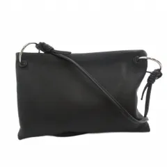 ユナイテッドアローズ UNITED ARROWS UWSC 2POC RING ショルダーバッグ クロスボディ レザー調 スクエア型 黒 ブラック /FFのサムネイル