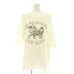アンダーカバー UNDERCOVER パティスミス LOVE RASTAFARI Tシャツ プリント 五分袖 1 オフホワイト /HS ■OS ■SHのサムネイル