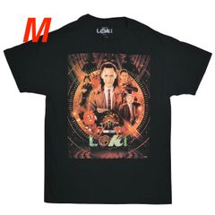 [M] 해외 드라마 LOKI 로키 포스터 티셔츠 MARVEL 마블 톰 히들스톤 미스미니츠 Miss Minutes MCU