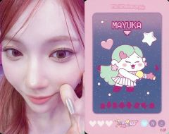 [중고] 컬렉션 카드 (여성) NiziU / 마유카 (MAYUKA) / [NiziU POPUP STORE - NiziUniverse -] 온라인 해피 드로우 F상 포토 카드 A