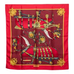 極美品】エルメス カレ90 チャレアーダ シルク スカーフ メキシコ 馬術