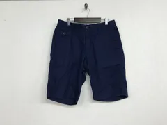 本物マックレガーMcGREGORコットン麻リネンイージーチノハーフショートパンツミリタリーワークサーフアメカジビジネススーツゴルフストリートスケーターメンズ紺ネイビー82Mのサムネイル