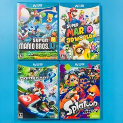 WiiUソフト 4本まとめて スーパーマリオ ピクミン3 - メルカリ