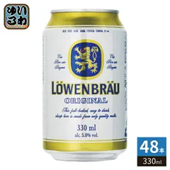 アンハイザー・ブッシュ・インベブ レーベンブロイ 330ml 缶 48本 (24本入×2 まとめ買い) ビール 缶ビール アルコール飲料のサムネイル