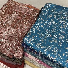 大島紬 着物 正絹 5着 着物まとめ売り リメイク材料 s-1143 - メルカリ