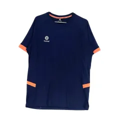 hummel(ヒュンメル) メンズ スポーティーなスリムフィット 半袖Tシャツ 110 未使用品 ネイビー 00585のサムネイル