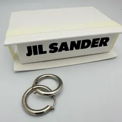 【新品・未使用】JIL SANDER ジルサンダー クラシック フープピアス シルバー925 JI-J11VG0001P4865-041のサムネイル