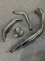 GSX250S カタナ200 ヨシムラドラッグサイクロン フルエキマフラー