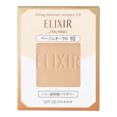 エリクシール（ELIXIR）リフティングモイスチャーパクト ベージュオークル10のサムネイル