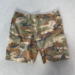 85's US.ARMY BDUパンツ リメイクショーツ ウッドランドカモ - メルカリ