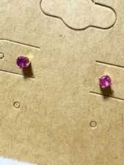 プレシャス オパール スリムチェーンピアス｜ゆれる光と繊細な輝き