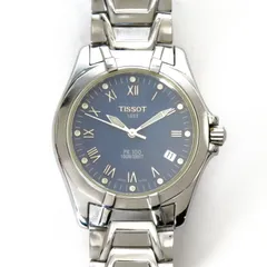 稼働品 美品 TISSOT PR100 ティソ クオーツ 腕時計 メンズ 純正ステンレスバンドのサムネイル