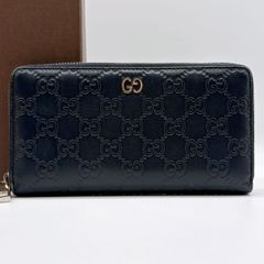 希少✨蜂柄【鑑定済み】グッチ｜長財布｜GGシマ｜ビー｜ラウンドジップ