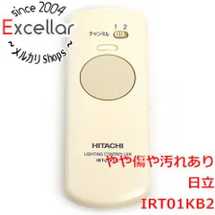 [bn:8] HITACHI　シーリング照明用リモコン　IRT01KB2のサムネイル