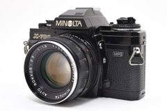 Excellent condition Minolta X-700 film SLR camera with ROKKOR PF 55mm f/1.8 lens set #K737-3