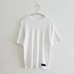 MADISONBLUE マディソンブルー コットン Tシャツ クルーネック 半袖 ホワイト 白 サイズ01 S 綿100% 日本製 無地 カットソー プルオーバー オフィス 通勤 お出かけ デイリー ランチ 旅行 白T ベーシック 【D474】のサムネイル