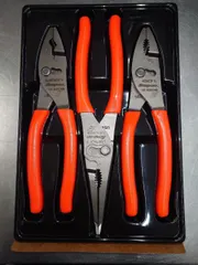 スナップオン snap-on スリップジョイントプライヤーセット PL347ACFO 