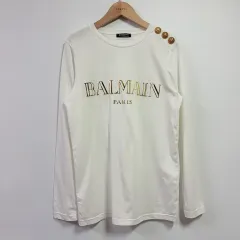 XS BALMAIN ゴールドボタン ロングスリーブ Tシャツのサムネイル