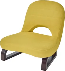 VECELO あぐら座椅子/母の日 ギフト 座敷椅子 幅45.5✕奥行51✕高さ43cm 低い コンパクト 介護用 持ち運び便利 折り畳み 背凭れ付き 和室用 通気 正座椅子 年寄りプレゼントのサムネイル