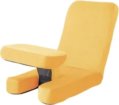 ニトリ(NITORI) ゲーミング座椅子2用 専用カバー イエロー 幅47×奥行153cm 5677725のサムネイル