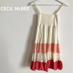 CECIL McBEE セシルマクビー　切り替え　フレア　キャミソール　トップスのサムネイル