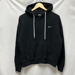 正規品/M NIKE ナイキ NRG ソロ スウッシュ ブラック フーディー Tシャツのサムネイル