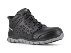 リーボック メンズ シューズ ブーツ・レインブーツ Reebok Work Sublite Cushion Work Athleticomposite Toe Black ブラックのサムネイル