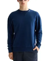 スコッチアンドソーダ メンズ アウター パーカー・スウェット リラックスフィット シャツ コットン Scotch Soda Relaxed Fit Cotton Sweatshirt Indigo イのサムネイル