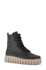ガボール レディース シューズ ブーツ・レインブーツ レース Gabor LaceUp Boot Black ブラックのサムネイル