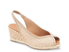 アンドレア アース レディース シューズ サンダル Andre Assous Audrey Wedge Sandal BeigePlatino ベージュのサムネイル