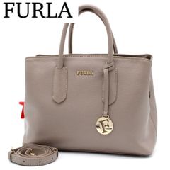 みーさま 【極美品】フルラ アリアナ 本革 2way ハンドバッグ