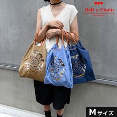 7月8日00時発売 最新作!【送料無料】【即納】 Ball&Chain ボールアンドチェーン 正規品 HORSE RUN BLUE Mサイズ バッグ リース 馬 ホース エコバッグ トートバッグ 刺繍 ギフト A4 301085のサムネイル