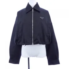 プラダ PRADA トライアングルロゴ クロップドブルゾンジャケット 292101 S231 1WQ8 ブルゾンのサムネイル