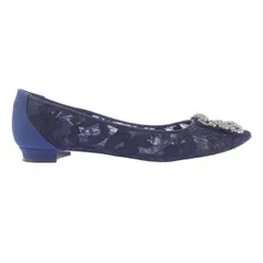 マノロブラニク MANOLO BLAHNIK HANGISIFLAT LACE ハンギシフラット レース フラットシューズのサムネイル