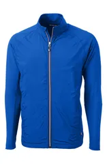 カッターアンドバック メンズ アウター ジャケット・ブルゾン ニット Cutter Buck Adapt Knit Full Zip Jacketour Blue ブルーのサムネイル