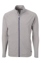 カッターアンドバック メンズ アウター ジャケット・ブルゾン ニット Cutter Buck Adapt Knit Full Zip Jacket Polishedのサムネイル