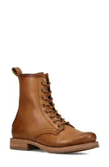 フライ レディース シューズ ブーツ・レインブーツ Frye Veronica Flex Combat Boot Caramel Avalonのサムネイル