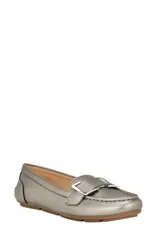 カルバンクライン レディース シューズ スリッポン・ローファー Calvin Klein Lydia Driving Shoe Pewter Grey グレーのサムネイル