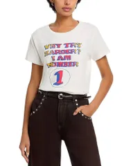 マザー レディース トップス Tシャツ グラフィック MOTHER The Boxy Goodie Graphic Tee Why Try Harderのサムネイル